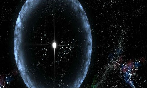 Hình minh họa một ngôi sao neutron đang rung động. Ảnh: NASA.