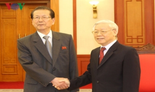 Đoàn đại biểu cấp cao Đảng Lao động Triều Tiên thăm Việt Nam
