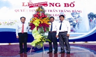Thị trấn Trảng Bàng được công nhận là đô thị loại IV