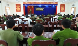 Bến Cầu: Sơ kết công tác phòng, chống tội phạm, tệ nạn xã hội 6 tháng đầu năm 2016