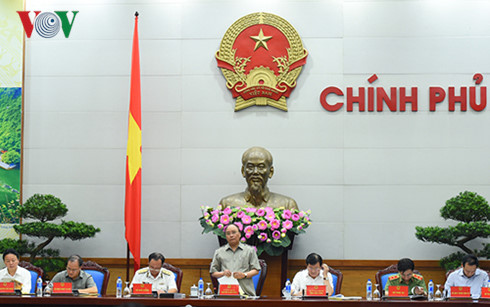 Thủ tướng Nguyễn Xuân Phúc chủ trì cuộc họp của Ủy ban Quốc gia tìm kiếm cứu nạn