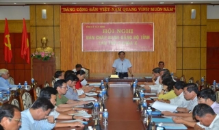 Ban Thường vụ Tỉnh uỷ tổ chức Hội nghị BCH Đảng bộ tỉnh lần thứ 9 (khoá X)