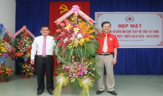 Hội Chữ thập đỏ Tây Ninh kỷ niệm 40 năm xây dựng và phát triển