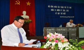 HĐND Thành phố Tây Ninh khóa XI tiến hành kỳ họp thứ nhất