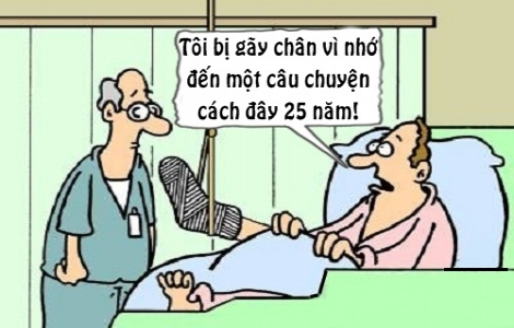 Bệnh nhân gãy chân vì quá chậm hiểu