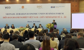 FTA giữa Việt Nam và Liên minh kinh tế Á-Âu có hiệu lực vào 5.10