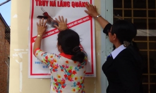 Thành phố Tây Ninh ra quân diệt lăng quăng phòng, chống sốt xuất huyết