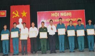 Châu Thành: Tổng kết 20 năm thực hiện Pháp lệnh về dự bị động viên