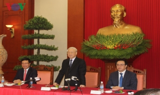 Tổng Bí thư tiếp Trưởng các cơ quan đại diện Việt Nam tại nước ngoài