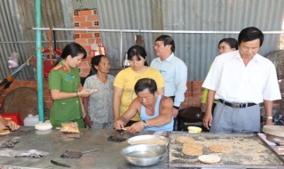 Kiểm tra vệ sinh an toàn thực phẩm tại huyện Dương Minh Châu