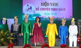 Châu Thành: Tổ chức Hội thi kể chuyện sách năm 2016