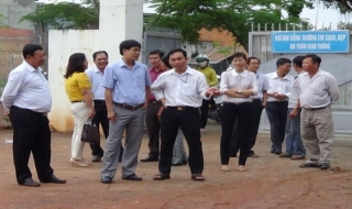 HĐND thành phố Tây Ninh: Giám sát việc quản lý sử dụng đất công tại khu vực Trường THCS Nguyễn Trãi