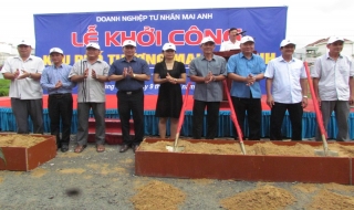 Khởi công xây dựng khu phố thương mại Mai Anh tại thị trấn Trảng Bàng