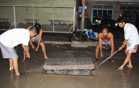 Loay hoay với ngập