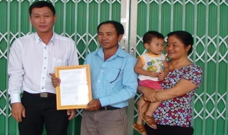 Sở Giao thông Vận tải TP.HCM: Trao nhà tình nghĩa tại huyện Châu Thành