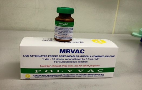 Việt Nam là nước thứ 4 tại châu Á sản xuất vắc xin phối hợp sởi – rubella
