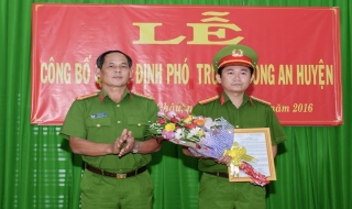 Bổ nhiệm Phó trưởng Công an Tân Châu