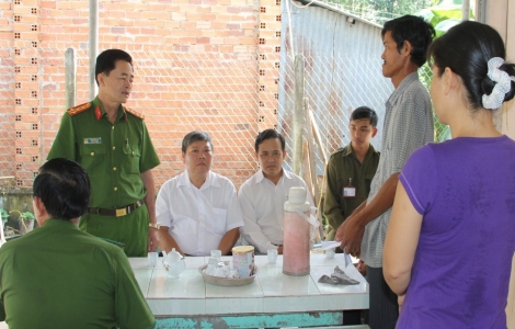 Ban ATGT tỉnh Tây Ninh: Thăm gia đình có nạn nhân tử vong do TNGT