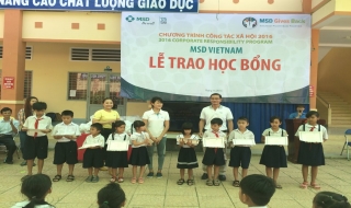 Công ty Dược MSD Việt Nam tổ chức hoạt động xã hội tại huyện Dương Minh Châu