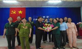 Câu lạc bộ nữ CCB Châu Thành tổng kết công tác hội năm 2016