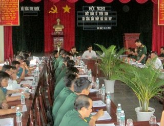 Huyện Dương Minh Châu: Chốt quân số tuyển chọn gọi công dân nhập ngũ năm 2017