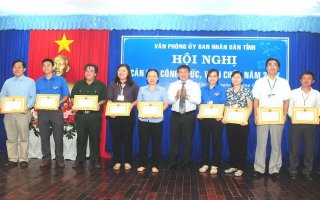 Hội nghị cán bộ, công chức Văn phòng UBND tỉnh năm 2017