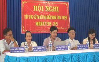 Đại biểu HĐND các cấp tiếp xúc cử tri sau kỳ họp cuối năm