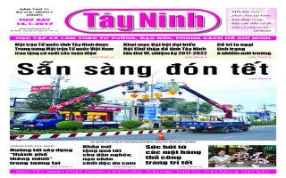 Điểm báo in Tây Ninh ngày 14.01.2017