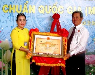 Trường mầm non Vàng Anh đạt chuẩn quốc gia