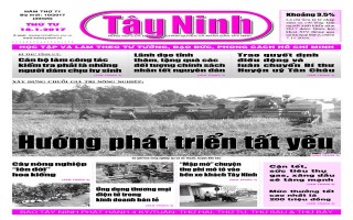 Điểm báo in Tây Ninh ngày 18.01.2017