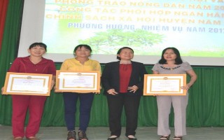 HND huyện Dương Minh Châu: Tổng kết công tác Hội và phong trào nông dân năm 2016