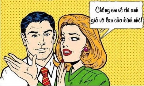 Lỡ chồng em về thì sao?