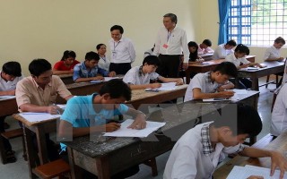 Đẩy sớm thời gian thi trung học phổ thông quốc gia năm 2017