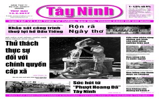 Điểm báo in Tây Ninh ngày 13.02.2017