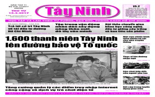 Điểm báo in Tây Ninh ngày 15.02.2017