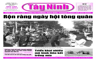 Điểm báo in Tây Ninh ngày 17.02.2017