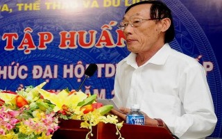 Tập huấn công tác tổ chức Đại hội TDTT các cấp