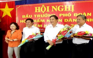 Bầu lãnh đạo đoàn Hội thẩm Tòa án nhân dân tỉnh