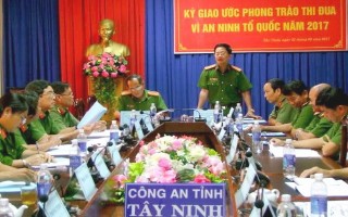 CATN: Tổ chức ký kết giao ước phong trào thi đua vì an ninh Tổ quốc