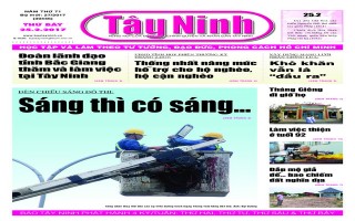 Điểm báo in Tây Ninh ngày 25.02.2017