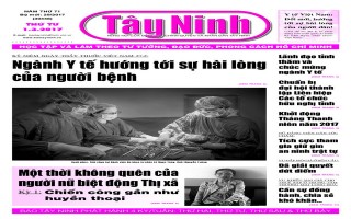 Điểm báo in Tây Ninh ngày 01.03.2017