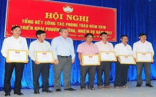 UBMTTQ Việt Nam tỉnh Tây Ninh: Tổng kết công tác phong trào năm 2016