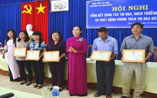 Liên hiệp các Hội Khoa học và Kỹ thuật tỉnh: Tổng kết công tác thi đua, khen thưởng năm 2016