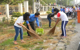 Gò Dầu: Ra quân hoạt động hưởng ứng Tháng Thanh niên