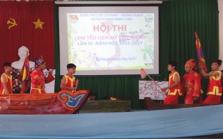 Huyện đoàn DMC tổ chức hội thi “Em yêu lịch sử Việt Nam”