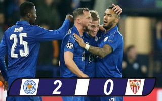 Leicester viết tiếp chuyện cổ tích ở Champions League