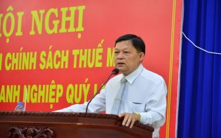 Cục Thuế Tây Ninh: Triển khai chính sách thuế mới và đối thoại với doanh nghiệp Quý I.2017