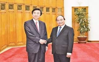 Thủ tướng Nguyễn Xuân Phúc tiếp Bộ trưởng Ngoại giao Hàn Quốc