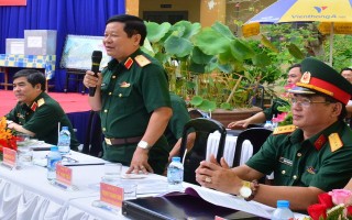 Tư vấn tuyển sinh Quân sự cho hơn 1700 em học sinh THPT huyện Tràng Bàng