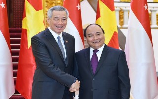 Lễ đón chính thức Thủ tướng Singapore Lý Hiển Long